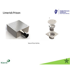 Secure prison gullies by Kent