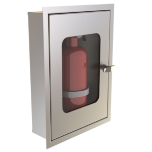 Stainless steel fire extinguisher by Kent