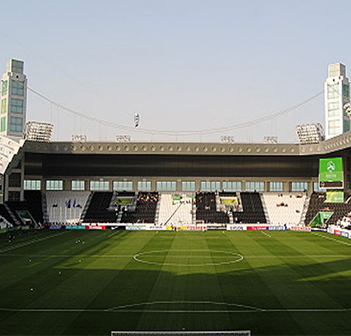 Jassim Bin Hamad Stadium in Doha, Qatar