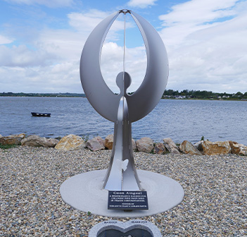 Cuan Aingeal Sculpture in County Wexford